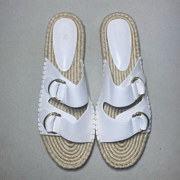 NWOB MSRP $198 Joie Cagney Espadrille Slide Sandal Women's Size 9.5 - Picture 2 of 6